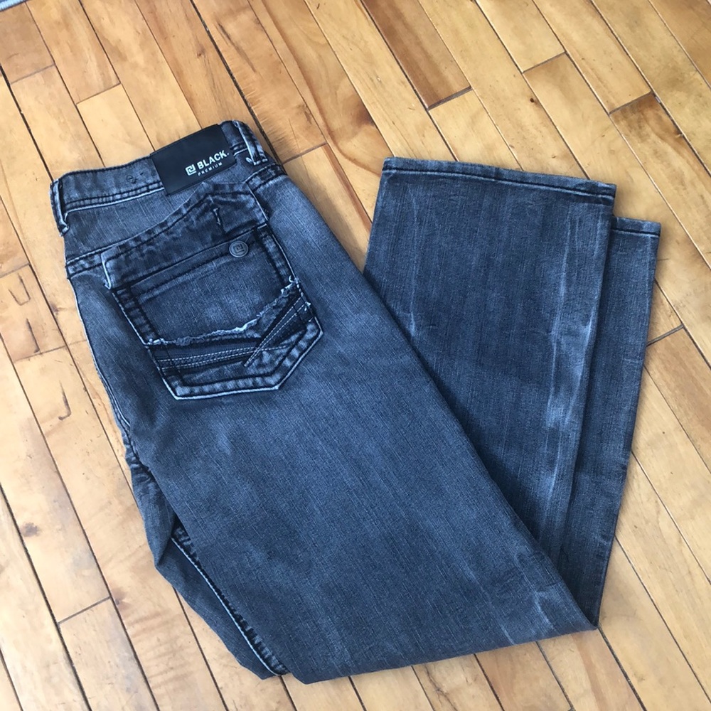 Black premium Distressed jeans
